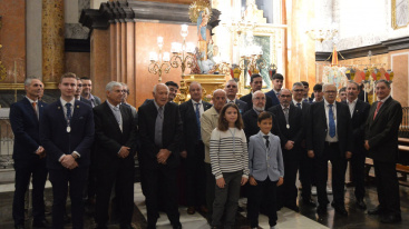 Celebracin de la Verge del Pilar en la ciudad