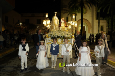 Les Alqueries cierra las fiestas de la Virgen del Nio Perdido con la procesin en honor a la patrona