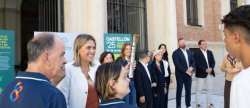 Marta Barrachina recibe la antorcha del Meeting Internacional Special Olympics y ensalza los valores de inclusión, esfuerzo y superación