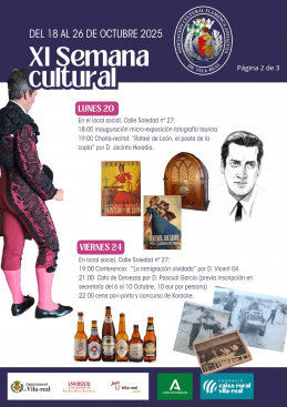 XI Semana Cultural de la Asociación Flamenca Andaluza de Vila-real