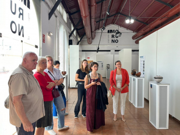 Los participantes de la Asamblea Europea de la Ceramica concluyen su visita a Castellon con la exposicion 'Origen y Contemporaneidad' de ATC en el Edificio Moruno del Grao