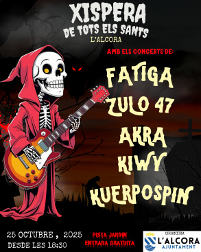 La Xíspera de Tots els Sants a l'Alcora aposta per les bandes emergents