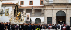 Marta Barrachina acompanya als vens de Nules en la celebraci del vint-i-cinc aniversari de la coronaci cannica de la Mare de Du de la Soledat