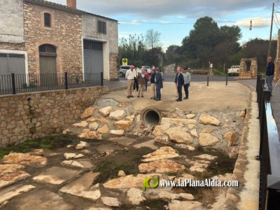 La Generalitat invierte más de 590.000 euros en las obras de encauzamiento del barranco de La Font en Benlloc