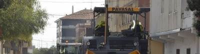 Moncofa asfalta el principal vial de salida del municipio