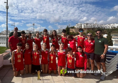 La Diputacin de Castelln celebra el triunfo del CITD Penyeta Roja, campen de Espaa sub-14 por equipos masculinos