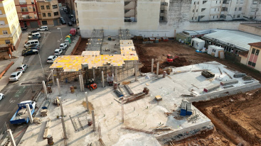 Onda avança en les obres de la nova Escola Infantil Sambori que comptarà amb nou aules de 0 a 3 anys