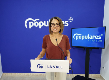 El PP pide a Tania Baños que no cargue a la Vall d'Uixó los 20.000 euros de condena impuestos a su mano derecha