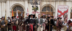 Castellon celebra la recreacion historica de los Tercios para impulsar el comercio local