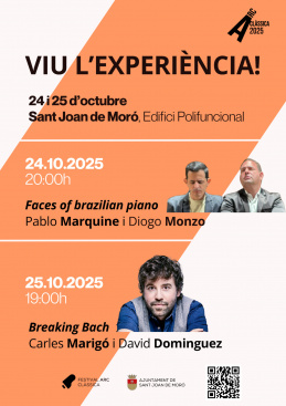Arc Clásica: dos conciertos excepcionales en Sant Joan de Moró