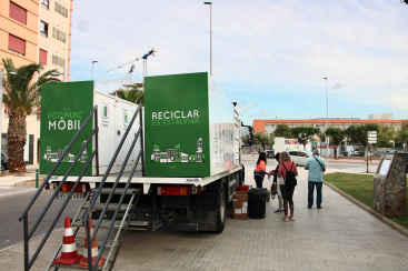 Ampliació d'horari d'ecoparcs mòbils a Castelló a partir del pròxim dilluns