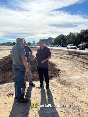 Comienzan las obras de las nuevas pistas deportivas de La Llosa con financiación del Plan Impulsa