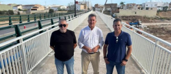 La Generalitat reabre la pasarela sobre el río Magro entre Real y Montroy con una estructura reforzada frente a crecidas y riadas