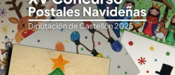 La Diputaci de Castell impulsa la creativitat dels escolars en una nova edici del Concurs de Postals Nadalenques
