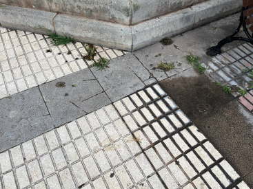Compromís lamenta el abandono de la plaza Borrull y reclama una reparación integral