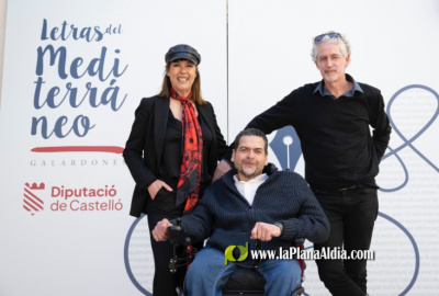 La Diputación de Castellón reconocerá los trabajos de Juan Ramón Biedma, Mabel Lozano y José Ángel Mañas en la Gala Letras del Mediterráneo 2025