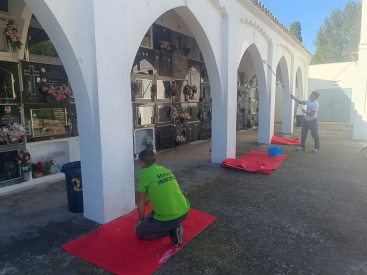 Moncofa acondiciona el cementerio y activa el servicio de autobús con motivo de Todos los Santos