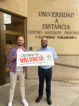 La UNED de Vila-real es suma a la campanya per la normalització del valencià i el nom de la ciutat