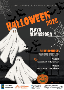 Almassora programa un escalofriante Halloween con terrorficas actividades en la playa