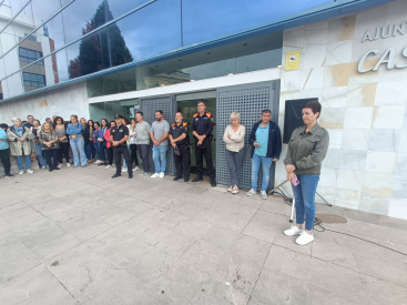 Almenara guarda cinco minutos de silencio en memoria de las víctimas de la dana del 29 de octubre de 2024