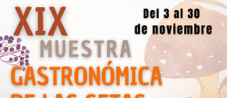 La XIX Muestra Gastronomica de las Setas deleitara en Segorbe del 3 al 30 de noviembre