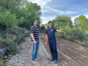 El Ayuntamiento de la Vall d'Uixo repara los caminos rurales afectados por las lluvias con un contrato de emergencia
