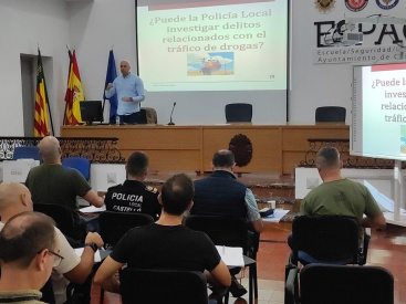 La Policía Local de Castellón refuerza su formación frente al tráfico de drogas