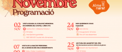 Almenara presenta una amplia programación cultural y social para el mes de noviembre