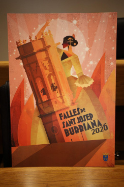 Manuel Candau López gana el concurso del cartel de Fallas de 2026 en Burriana