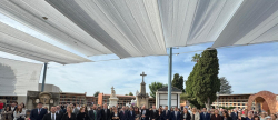 Vila-real rehabilitar de urgencia 61 columnas de nichos del permetro del Cementerio Municipal