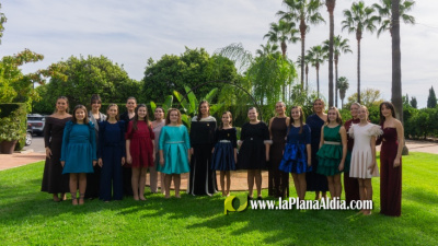 Las Reinas Falleras de Burriana 2025 celebran su despedida privada