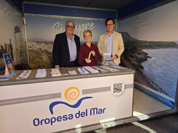 Oropesa del Mar se promociona en la Fira de Tots Sants de Cocentaina
