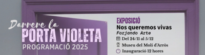'Detrás de la puerta violeta': Almenara se suma al 25N con una semana de actividades contra la violencia de género