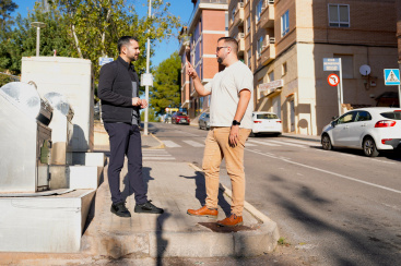 Nuevos avances en accesibilidad: l'Alcora adaptar aceras y pasos de peatones en las calles Azulejera y Serreries