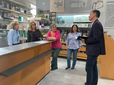 Alejandro Clausell comienza una nueva etapa al frente de la Biblioteca Municipal