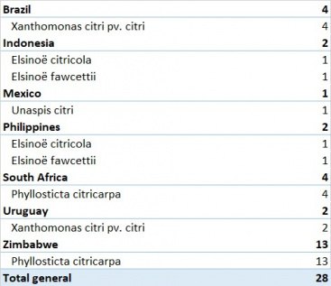 LA UNIO demana a Agricultura que defenda davant de la UE la inclusi de ms plagues prioritries per a la citricultura valenciana
