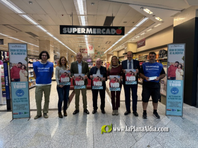 La Diputaci de Castell se suma a la Gran Recollida del Banc d'Aliments