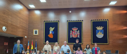 Los alumnos de Infantil del CEIP Dean Mart visitan el Ayuntamiento de Oropesa del Mar