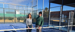 Almassora renueva las pistas de padel del Centro Municipal de la Raqueta
