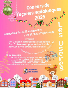 El Ayuntamiento de Les Useres convoca el primer Concurso de Fachadas Navideas