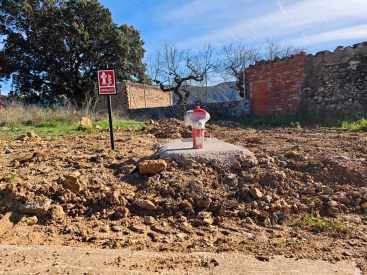 La Torre d'en Besora refora la xarxa de prevenci d'incendis amb la installaci de quatre hidrants en zones forestals