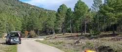 Ares del Maestrat mejora el camino rural de la Pinella para garantizar la seguridad y el acceso a las masías