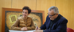 Onda incorpora al Museo del Azulejo un mural de Manolo Safont donado por Cadena COPE Castellón