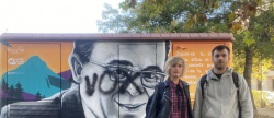 Compromís La Vall condena vandalización del mural de Vicent Andrés Estellés en La Vall d'Uixó