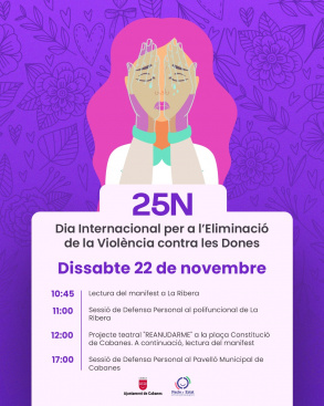 Cabanes levanta la voz contra el machismo por el 25N