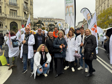 Mdicos de Castelln reclaman en Madrid un Estatuto Marco justo para la profesin mdica