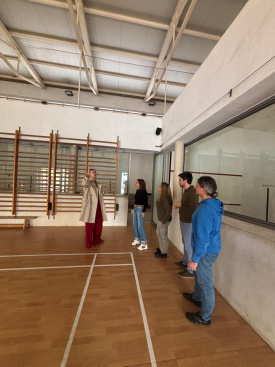 Almassora repara la cubierta del gimnasio del colegio Germans Ochando para evitar filtraciones