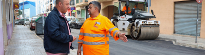 Onda mejora la pavimentación en el casco urbano para reforzar la seguridad vial