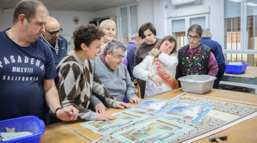 Els usuaris del Centre Ocupacional El Mol participaran en l'embelliment cermic de la nova Plaa Espanya