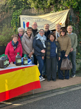 El Ayuntamiento de Sant Jordi promociona su aceite y sus mandarinas en la feria `Le March Au Gras' en el sur de Francia
